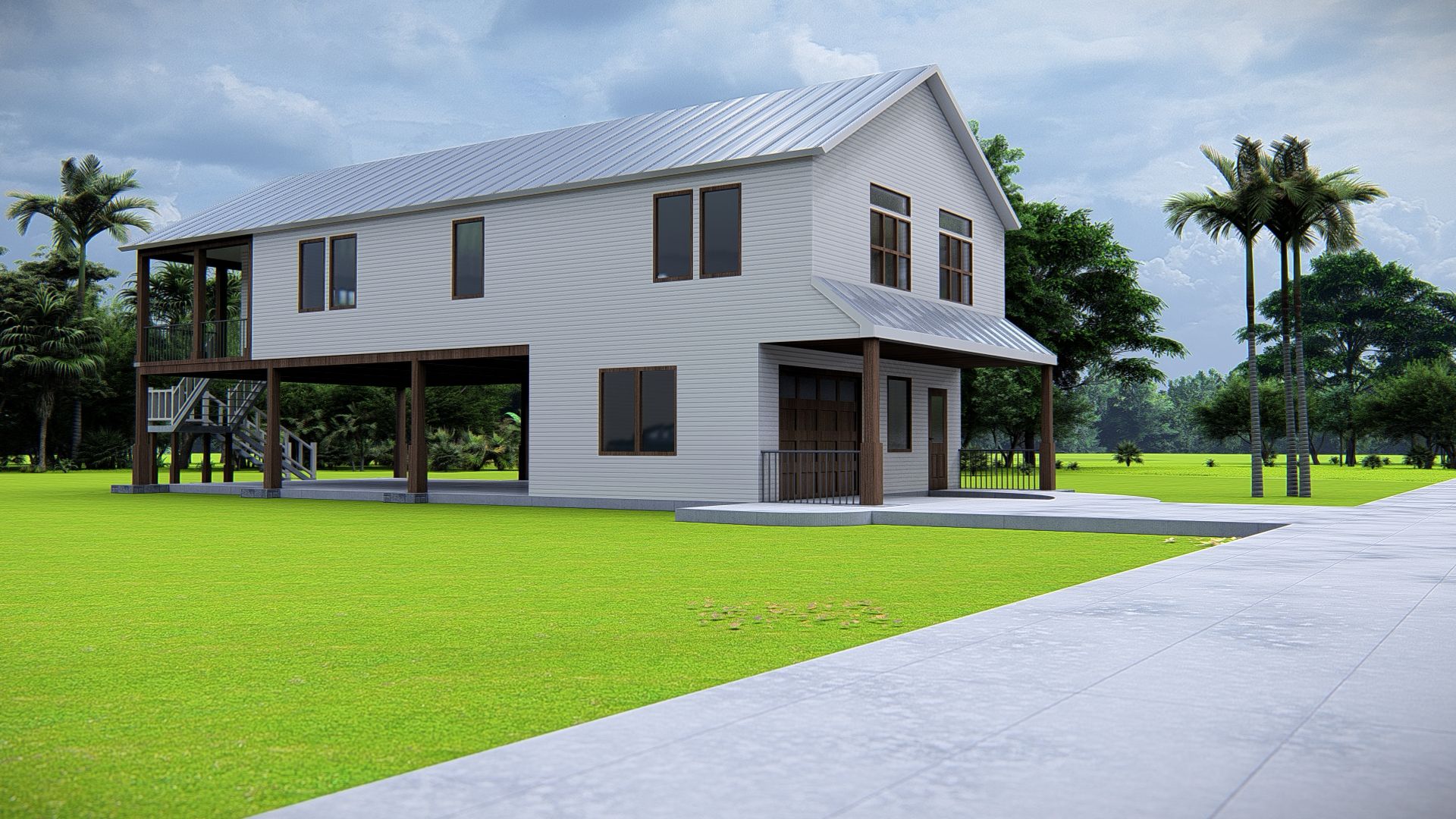 Elevated Foundation System | Durarise Engineered Steel Foundation