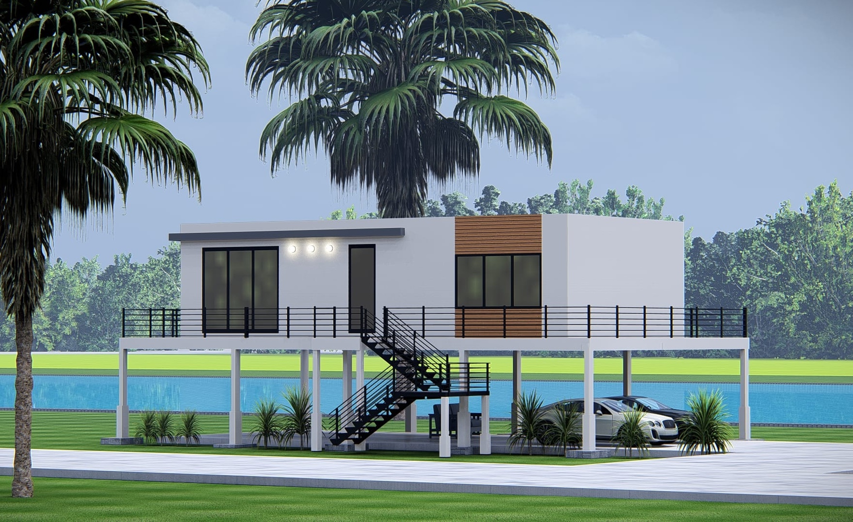 Elevated Foundation System | Durarise Engineered Steel Foundation