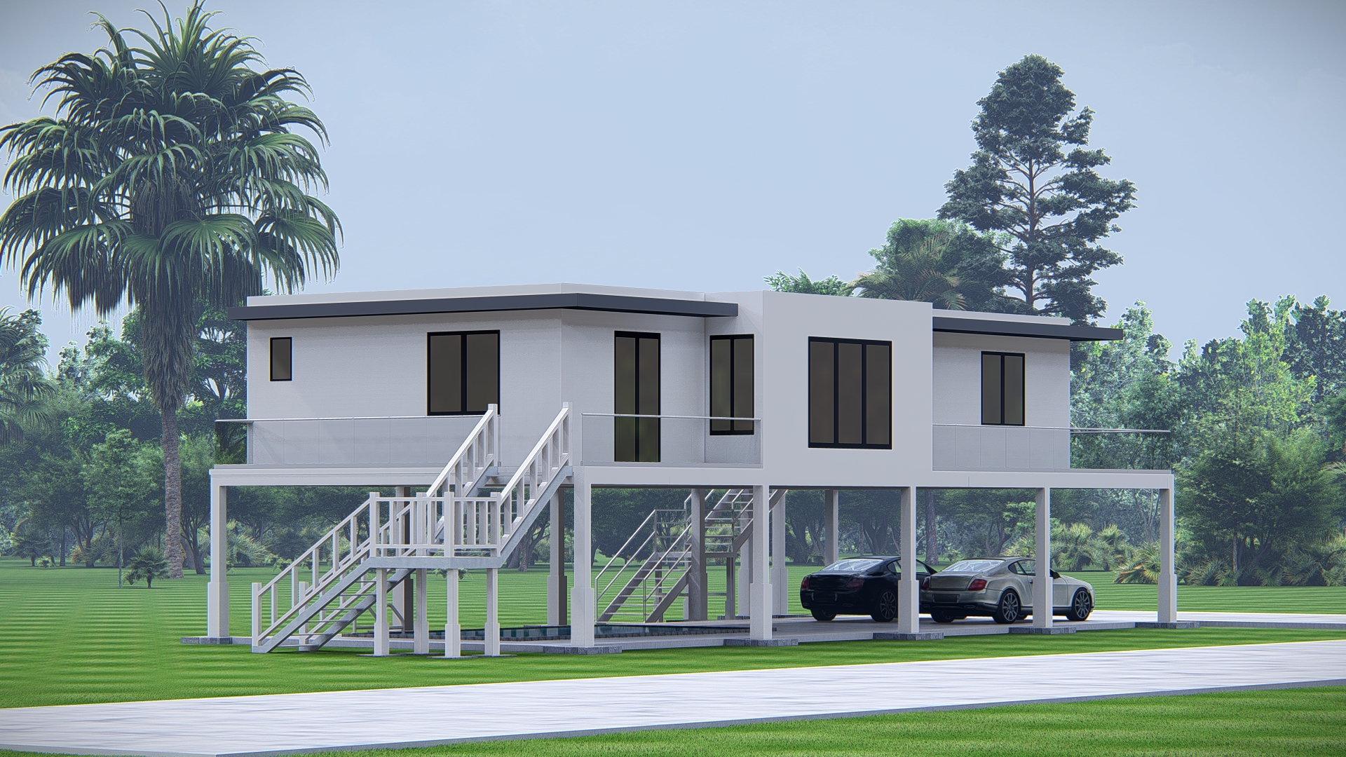 Elevated Foundation System | Durarise Engineered Steel Foundation